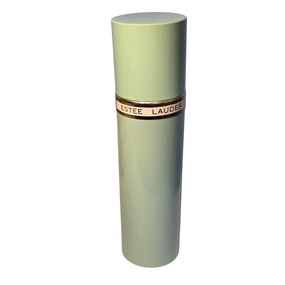 Vintage Slightly used Estée Lauder Youth-Dew Dusting Powder Aqua w gold band